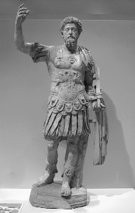 Marc-Aurèle, empereur romain. Italie, vers 160 après JC.