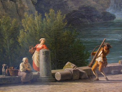 "L'ingénieur Perronet assiste à la construction d'une rout…