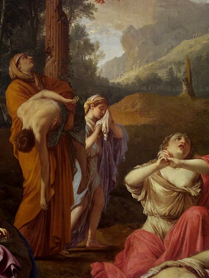 Détail de "La Mort des enfants de Béthel", de Laurent de L…