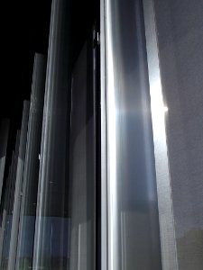 Reflets, ombres, lumière...Pavillon de verre, Louvre Lens