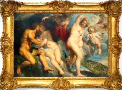 Le roi Ixion trompé par Junon qu'il voulait séduire, Peter…