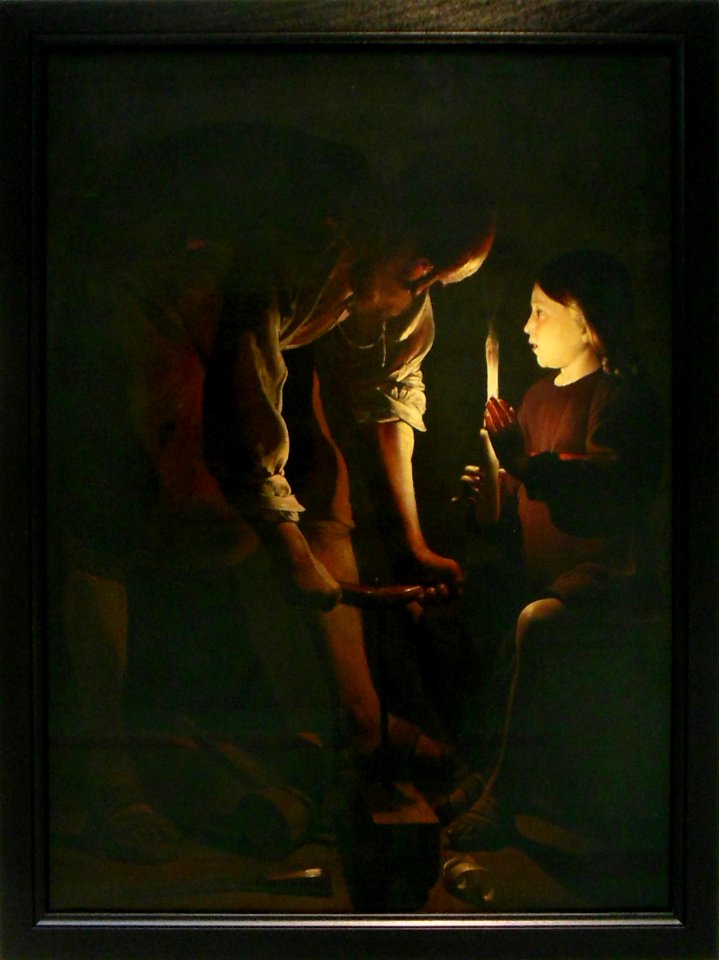 Saint joseph charpentier, Georges de La Tour, entre 1638 e…