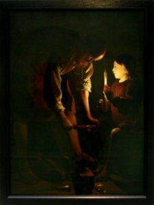 Saint joseph charpentier, Georges de La Tour, entre 1638 e…
