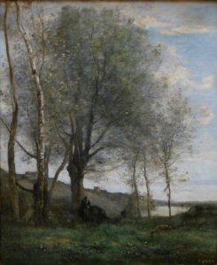 Le pâtre aux chèvres, dit aussi Effet du matin. Jean-Bapti…