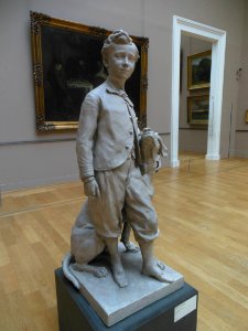 Le Prince impérial et son chien Néro, Jean-Baptiste Carpea…