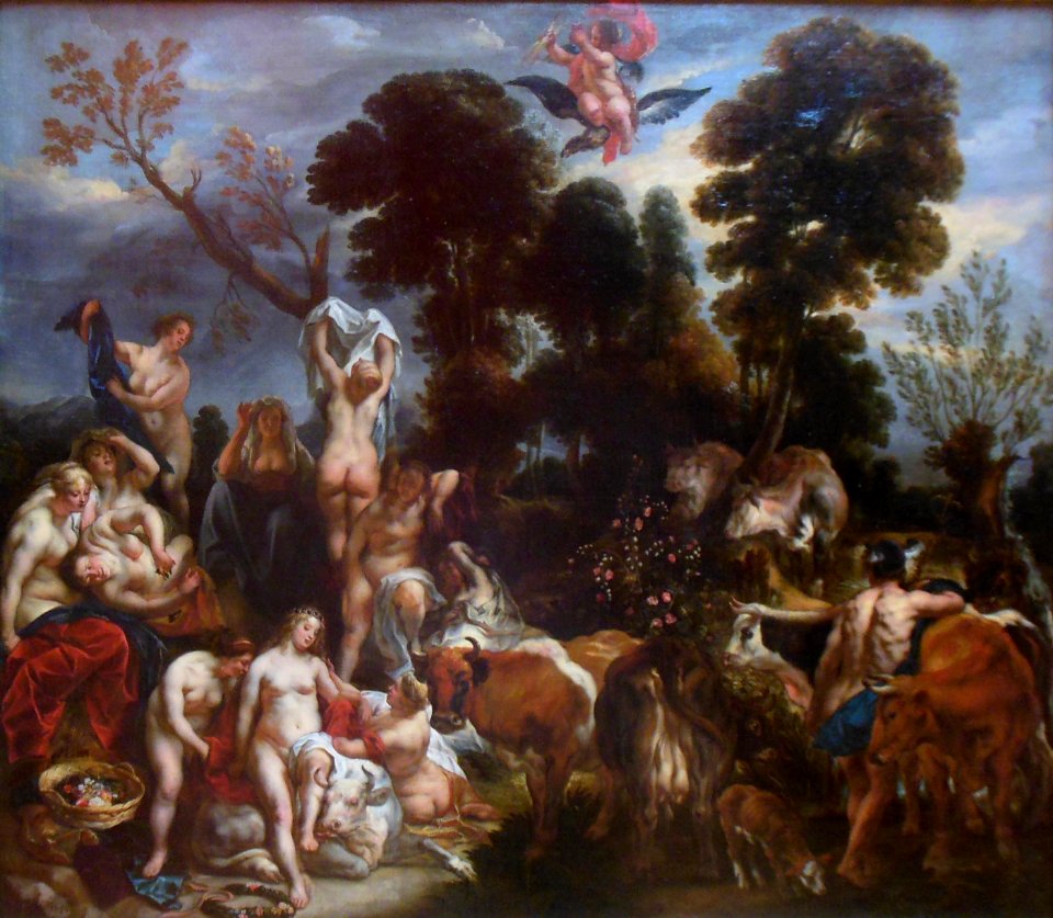 L'Enlèvement d'Europe, Jacob Jordaens, 1643.