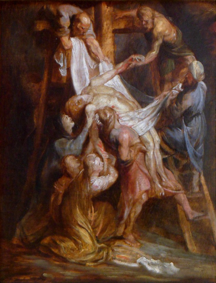 Le Calvaire avec saint François d'Assise et saint Bernardi…