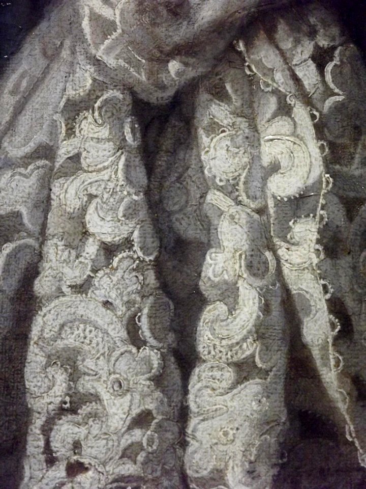 Détail du "Portrait de Jules Hardouin-Mansart", par Hyacin…