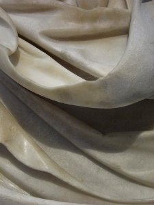 Détail d'un buste en marbre représentant Octave Auguste, f…