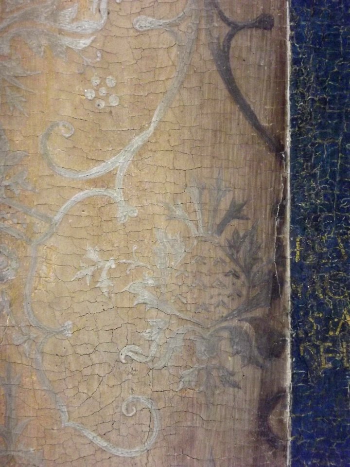 Détail d'une toile de Carlo Crivelli représentant saint Ja…