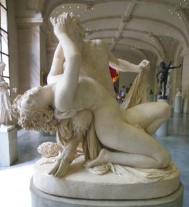 Satyre et Bacchante, James Pradier, vers 1833.