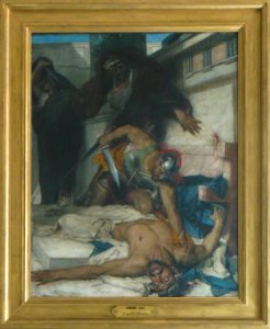 La Mort de Timophane, Léon-François Comerre, 1874.