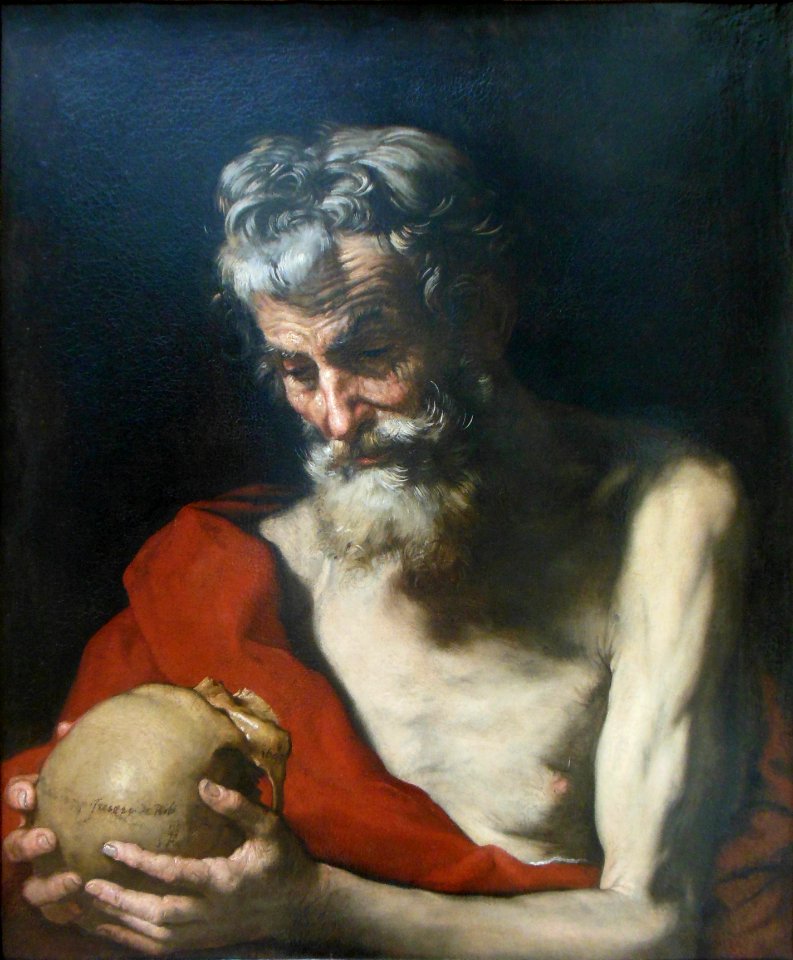 Saint Jérôme, Jusepe de Ribera, 1643.