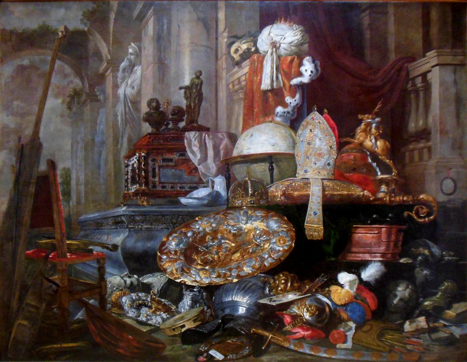 Allégorie des vanités du monde, Pieter Boel, 1663.