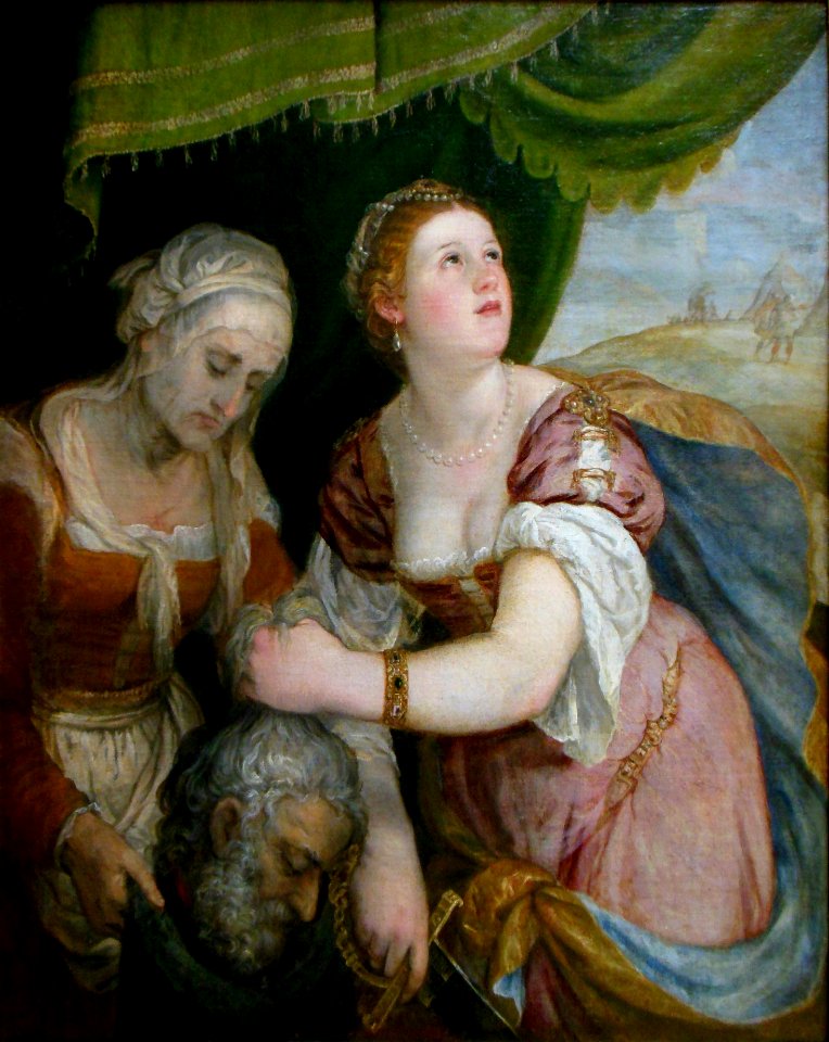 Judith, Lambert Sustris, entre 1548 et 1551.