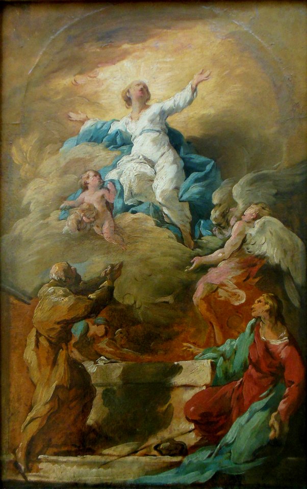 L'Assomption de la Vierge (esquisse), Noël Hallé, vers 175… - Free ...