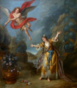 Psyché abandonnée par l'Amour, Charles-Antoine Coypel.