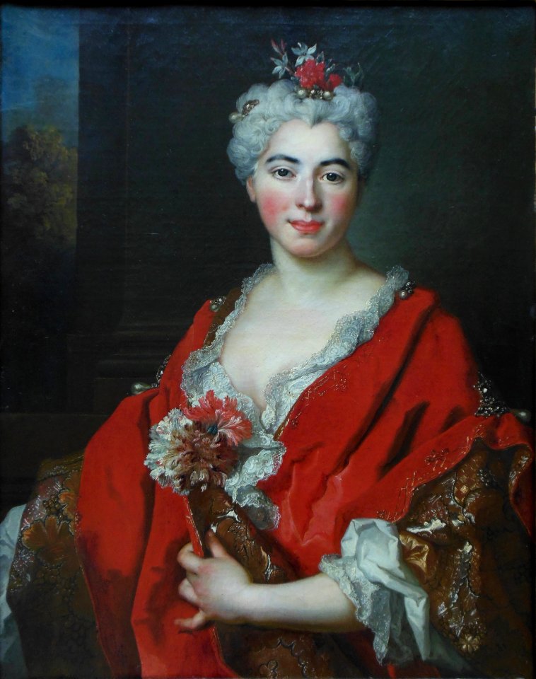 Portrait de Marguerite-Elisabeth de Largillière. Nicolas d…