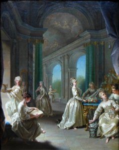 Vierges modernes, Jean Raoux, 1728.