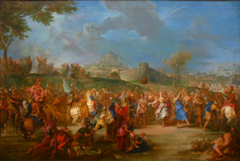 Le Triomphe de David, Nicolas Bertin.