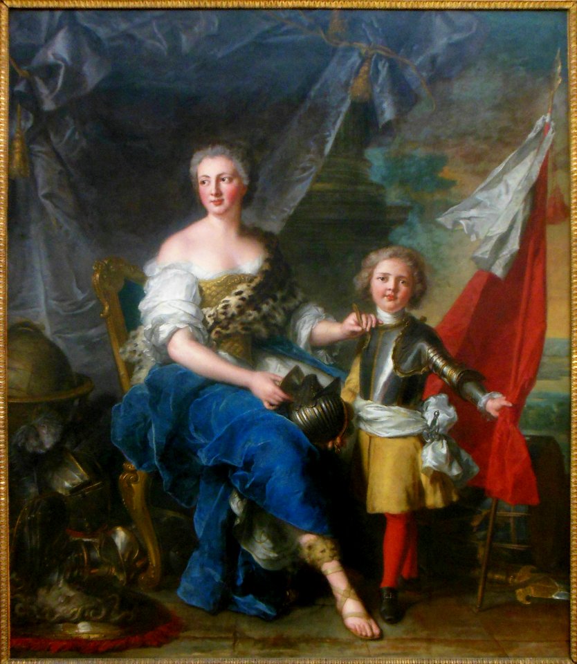 La duchesse de Lambesc et son frère le comte de Brionne, J…