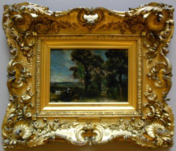 Paysage, John Constable, 1817-1820.