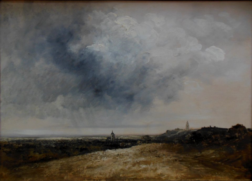 Effet du soir, paysage. Paul Huet, salon de 1830.