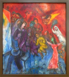 L'apparition de la famille de l'artiste, Marc Chagall, 193…