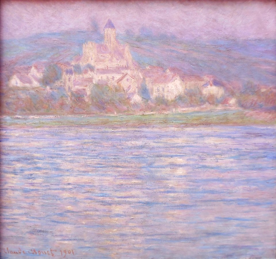 Vétheuil, le matin. Claude Monet, 1901.