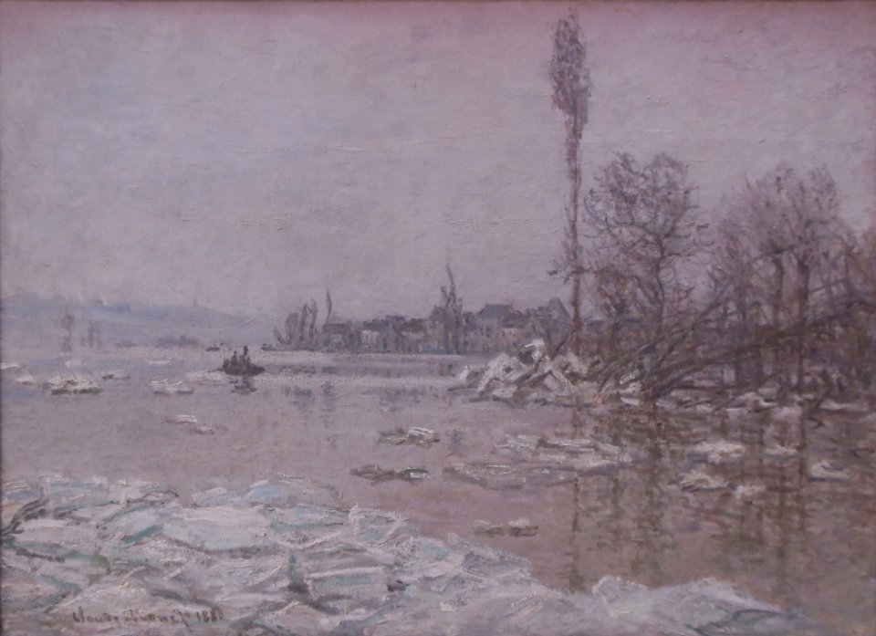 La débâcle, Claude Monet, 1876.