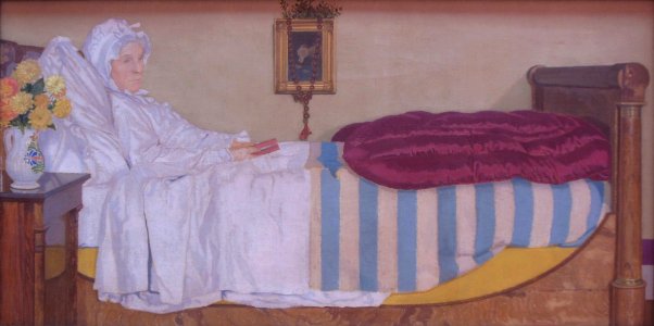 La convalescente, Bernard Boutet de Monvel, 1906.