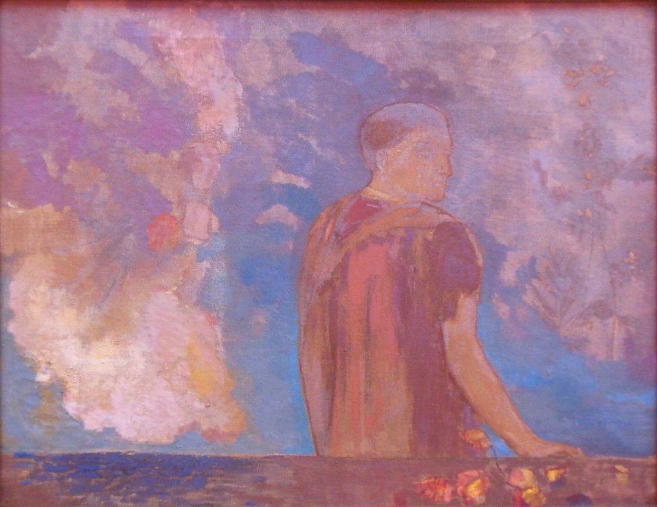 Le regard, Odilon Redon, vers 1910.