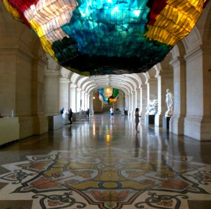 Le hall du musée