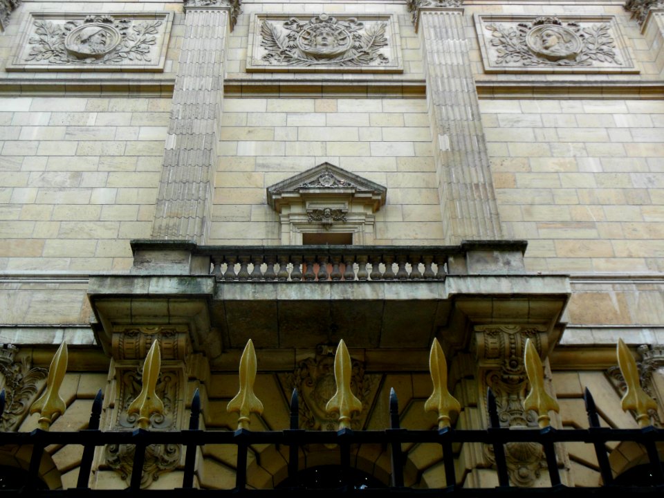 Détail d'une façade latérale