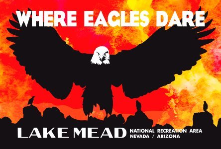 Lake Mead National Recreation Area. Free illustration for personal and commercial use.