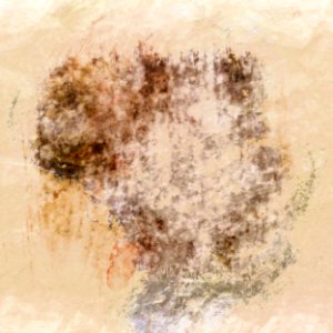 Stained paper