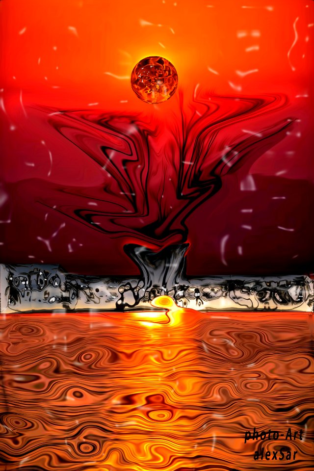 the sun
