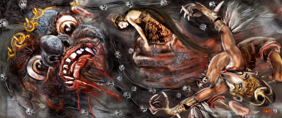 the SHINTA's abduction by RAVANA