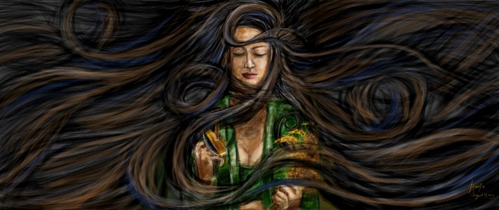 ……DEWI SRI - rice goddess....