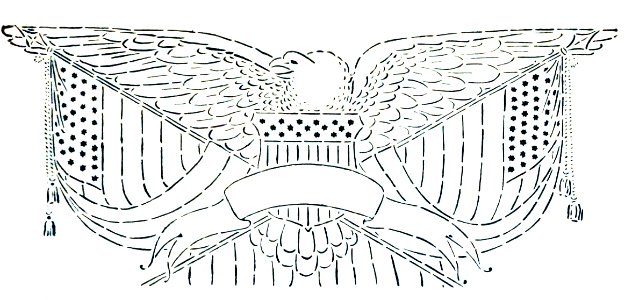 Eagle Banner. Free illustration for personal and commercial use.
