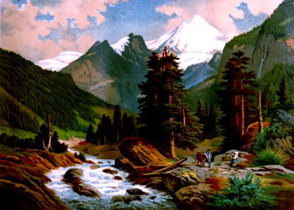 Mountain Scene Pioneers
