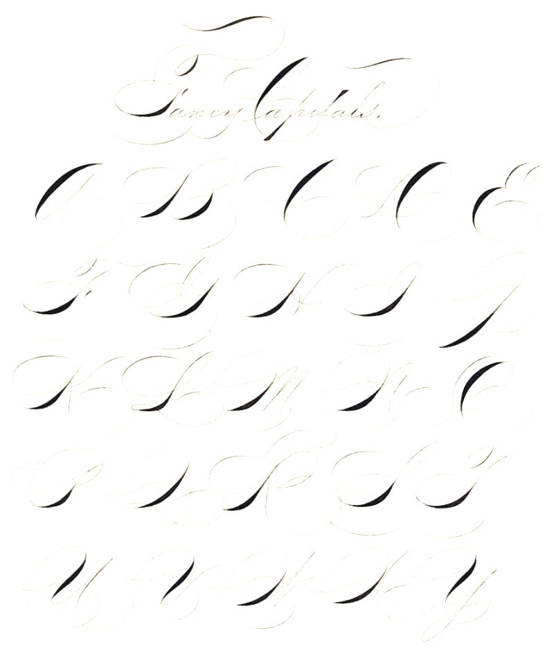Calligraphy Fancy Capitals