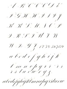 Calligraphy Alphabet 2