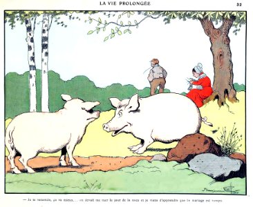 Les petites miseÌres de la vie des animauxby Rabier, Benja…. Free illustration for personal and commercial use.