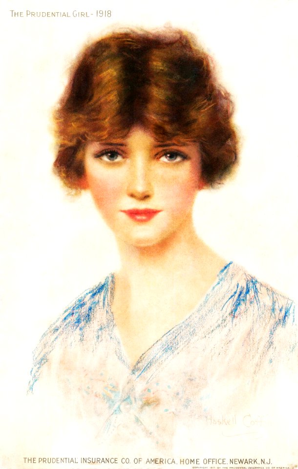 Prudential Girl 1918