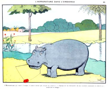 Les petites misères de la vie des animauxby Rabier, Benja…. Free illustration for personal and commercial use.