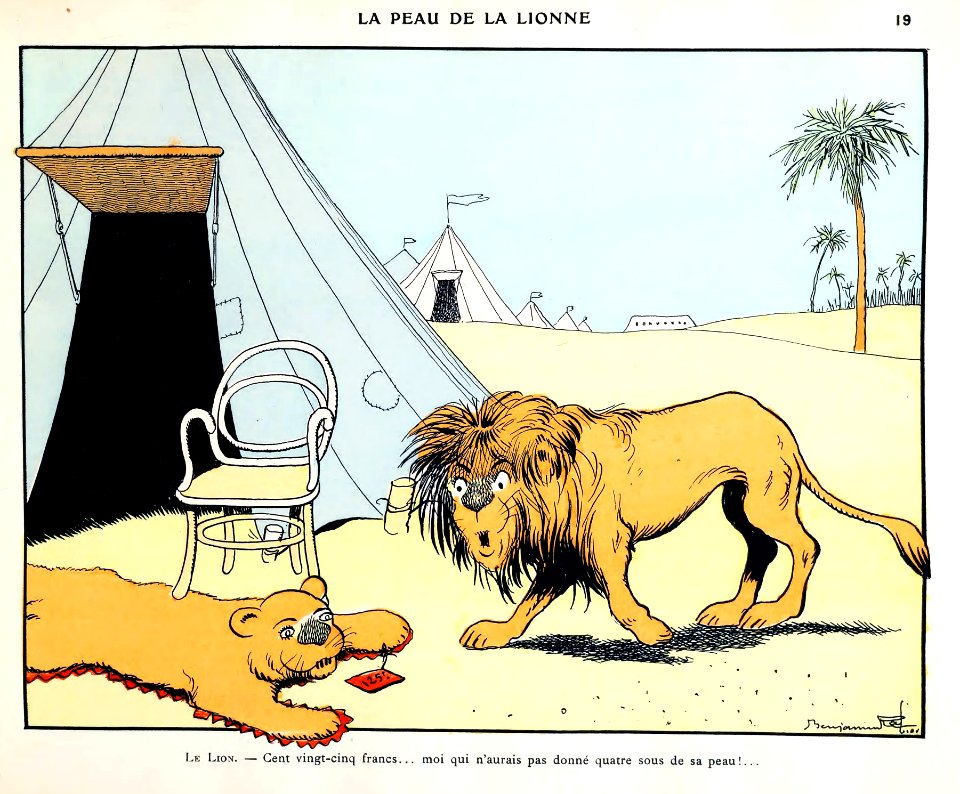 Les petites misères de la vie des animauxby Rabier, Benja…