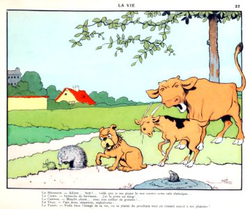 Les petites misères de la vie des animauxby Rabier, Benja…