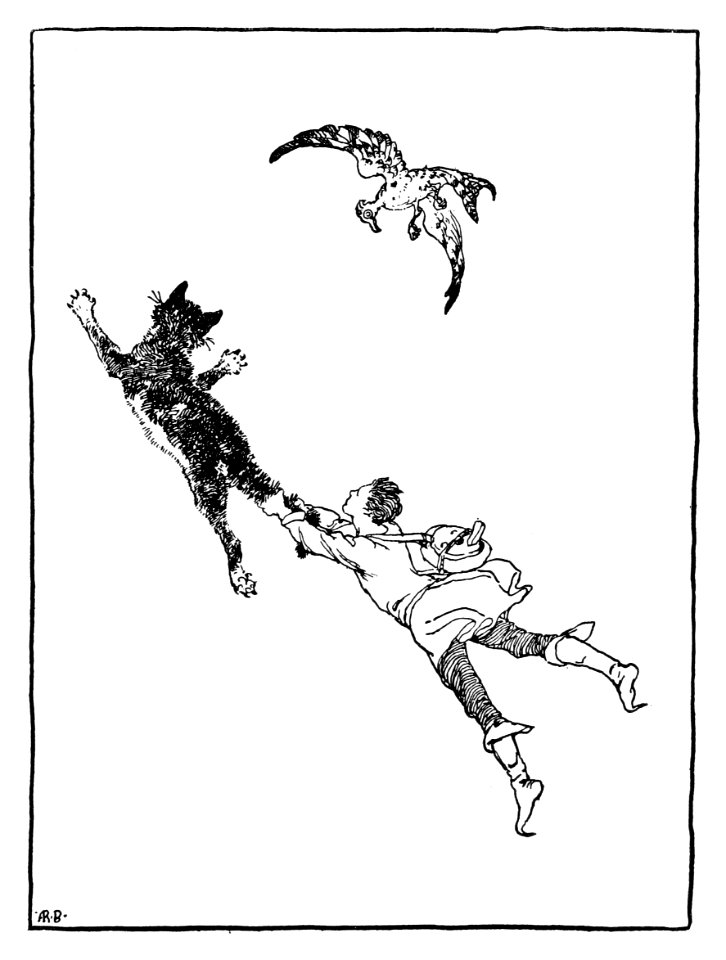 The rainbow string by Algernon de Vivier Tassin