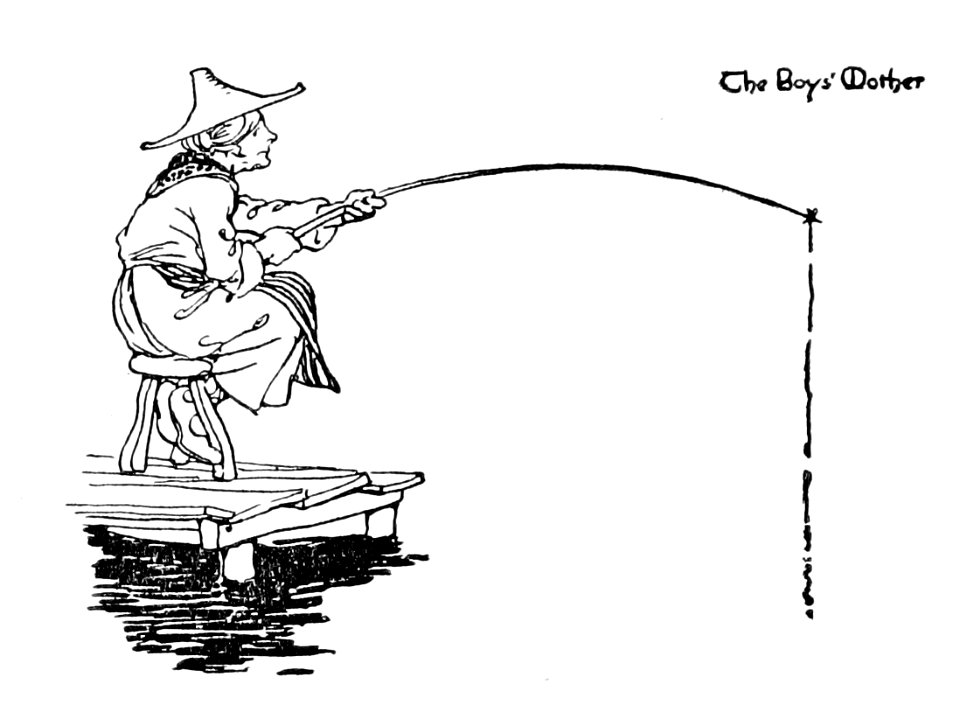 The rainbow string by Algernon de Vivier Tassin